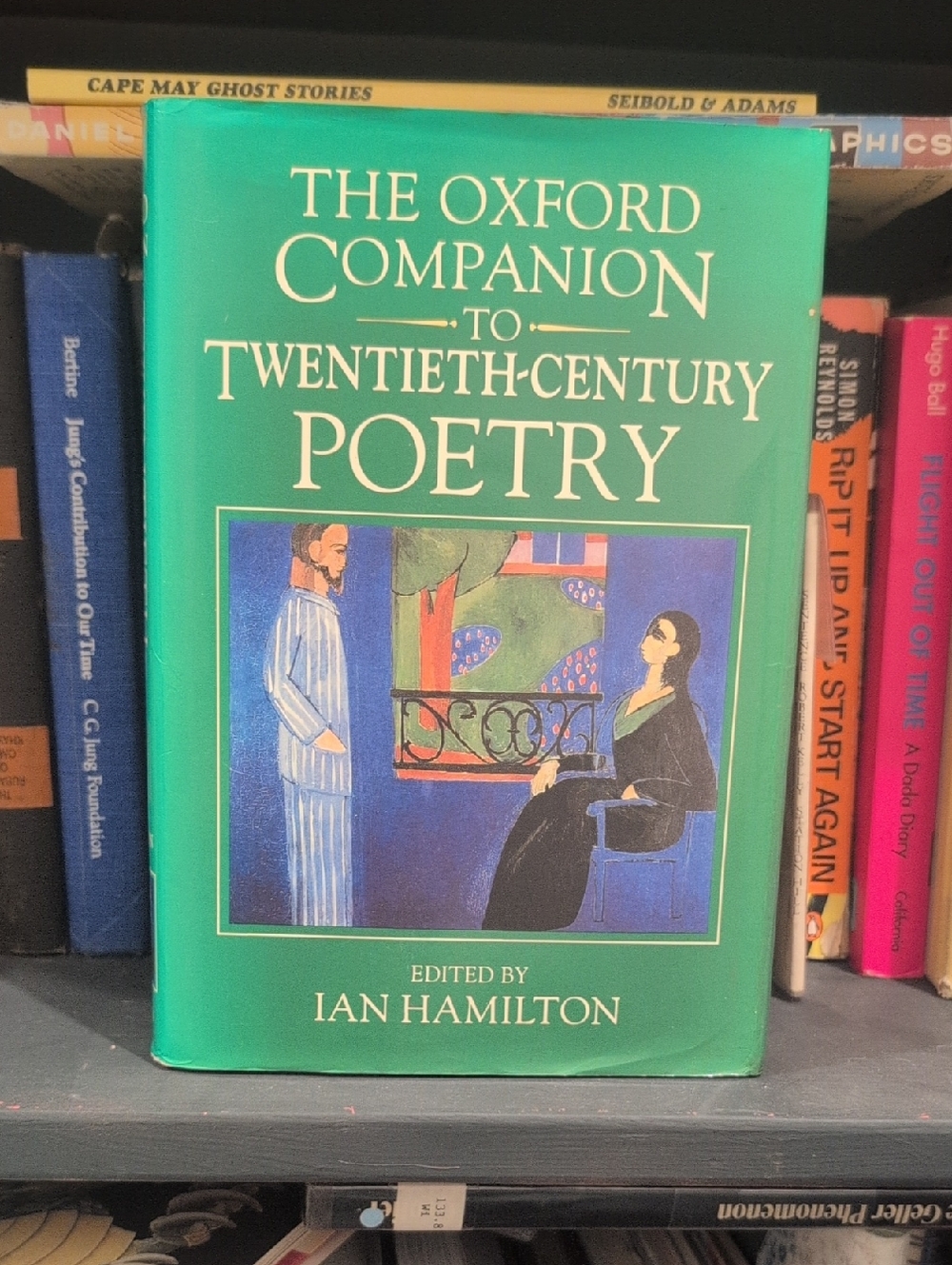 The Oxford Companion to 20th Century Poetry Hardcover Book